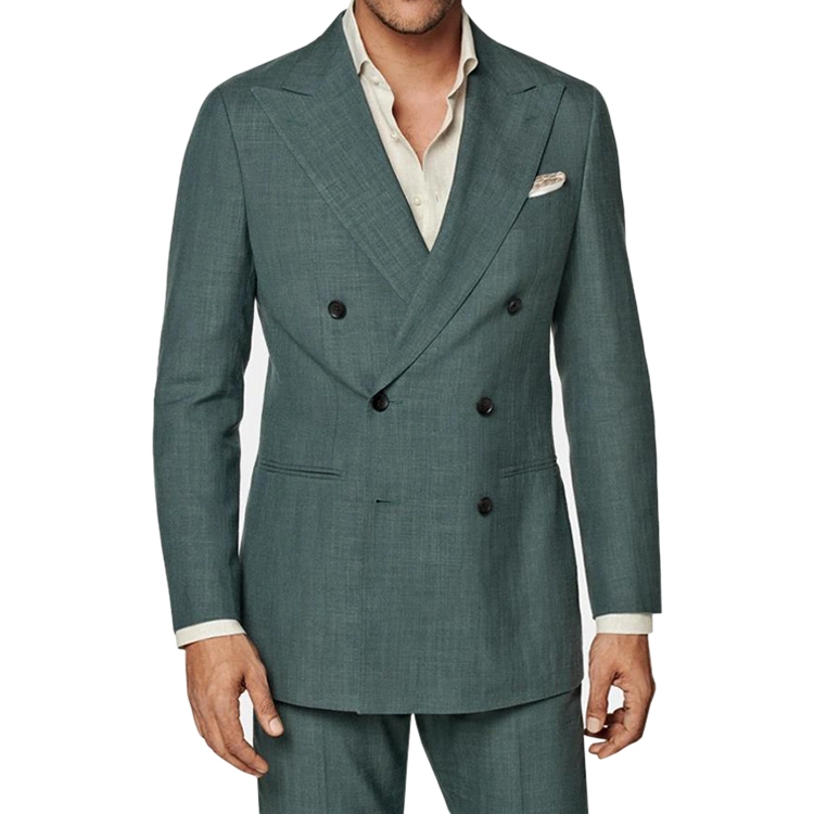 Bespoke Tailor Garment Apparel Custom Man Wedding Suits Made to Measure Dress Men Suit