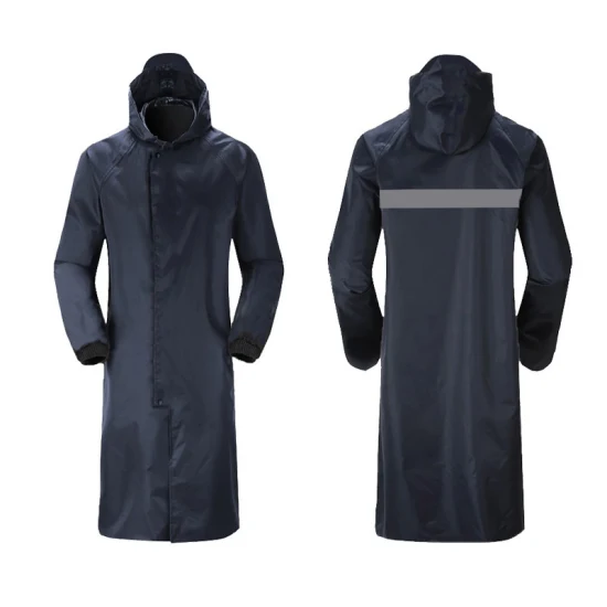 Adult Waterproof Foldable Poncho Adult Raincoat Rubber Fabric Rainwear for Adults Single