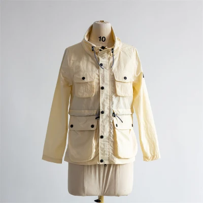 Customized Women′s High Quality Windproof Single Jacket