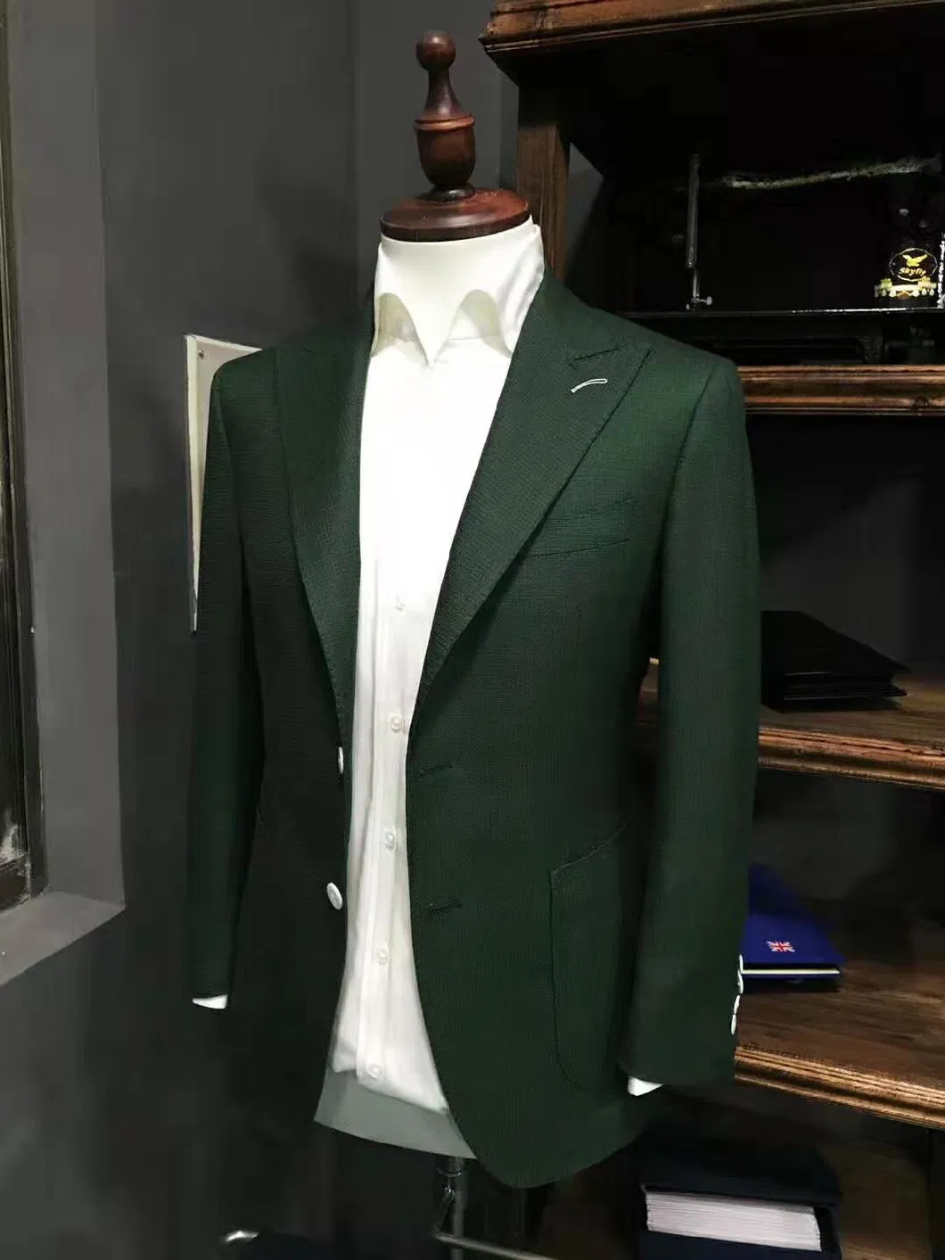 Mtm Men Suits Wedding Suit Elegent Apparel Jacket Blazer