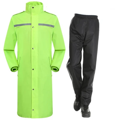 High Quality Long Raincoat Suit for Adult Rain Coat Work Uniform Rainwear