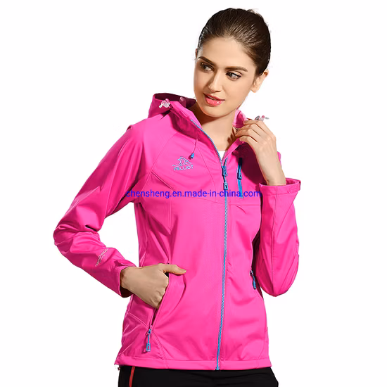 OEM Wholesale Outdoor Hardshell Jacket Single Layer Waterproof Jacket for Women